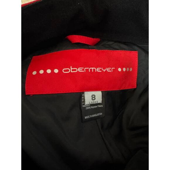 Obermeyer Red Ladies ski snowboard pants Winter Wear style 15110 size 8 - Picture 12 of 16